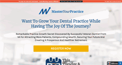 Desktop Screenshot of masteryourpractice.com